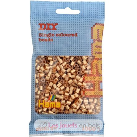 Bag of 1000 plastic beads Midi gold HAMA-207-61 Hama 1