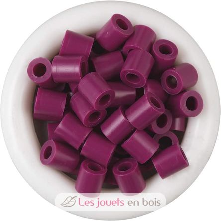 Bag of 1000 plastic beads Midi plum HAMA-207-82 Hama 2