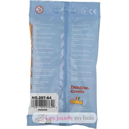 Bag of 1000 plastic beads Midi Pearly HAMA-207-64 Hama 3