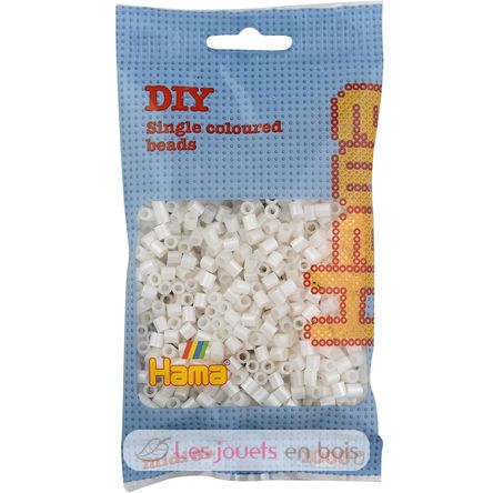 Bag of 1000 plastic beads Midi Pearly HAMA-207-64 Hama 1
