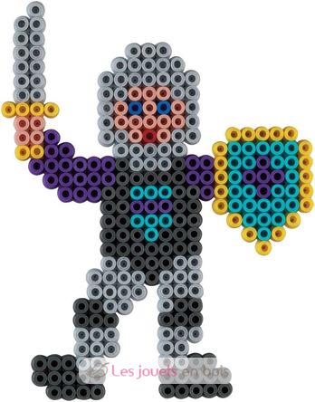Bag of 1000 plastic beads Midi light grey HAMA-207-70 Hama 5