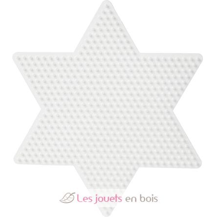 Large star plate with plastic beads Midi HAMA-269 Hama 2