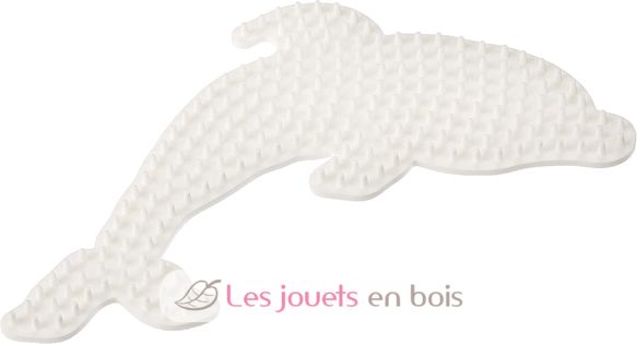 dolphin plate with plastic beads Midi HAMA-300 Hama 1