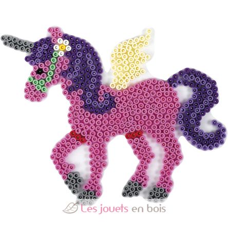 unicorn plate with plastic beads Midi HAMA-315 Hama 2