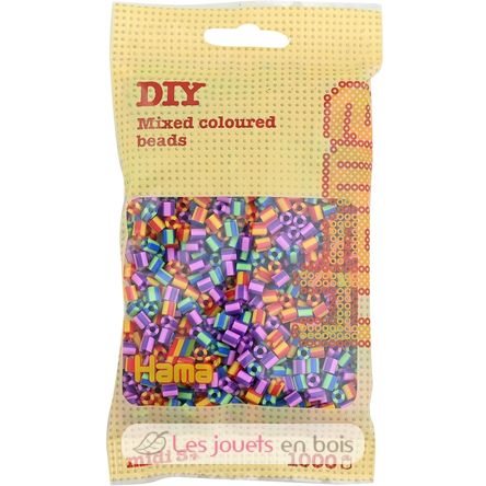 Bag of 1000 plastic beads Midi two-tone 2 HAMA-207-92 Hama 1