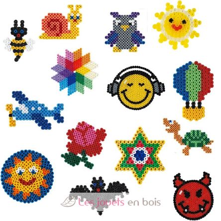 Yellow pot of 4000 Midi plastic beads HAMA-2052 Hama 4