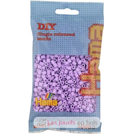 Bag of 1000 plastic beads Midi lilac HAMA-207-96 Hama 1