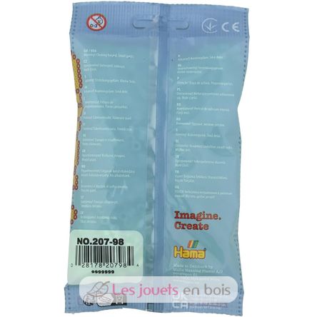 Bag of 1000 plastic beads Midi pastel mint HAMA-207-98 Hama 4