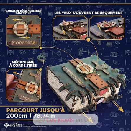 The Monster Book of Monsters model kit U70274 Ugears 5