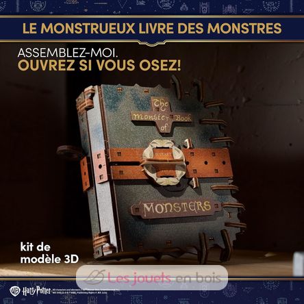 The Monster Book of Monsters model kit U70274 Ugears 7