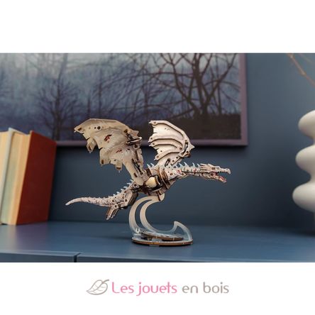 Ukrainian Ironbelly Dragon model kit U70280 Ugears 12