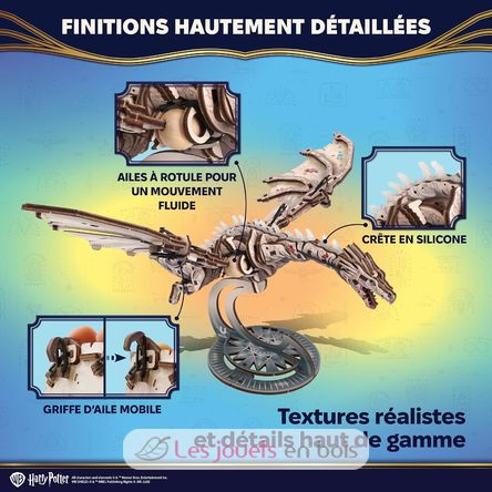 Ukrainian Ironbelly Dragon model kit U70280 Ugears 6