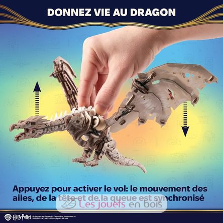 Ukrainian Ironbelly Dragon model kit U70280 Ugears 7
