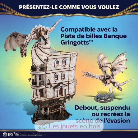 Ukrainian Ironbelly Dragon model kit U70280 Ugears 10