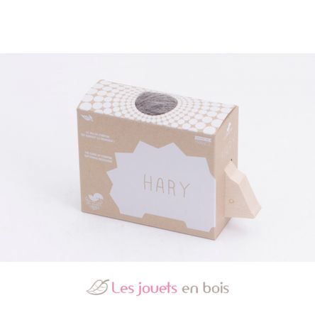 Hary the gray hedgehog JL-HAR001 Les Jouets Libres 4