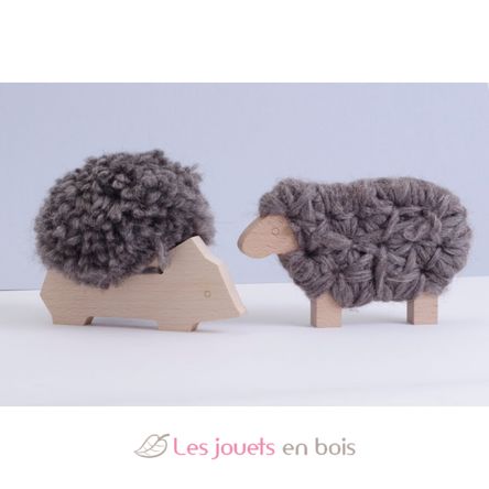 Hary the gray hedgehog JL-HAR001 Les Jouets Libres 6