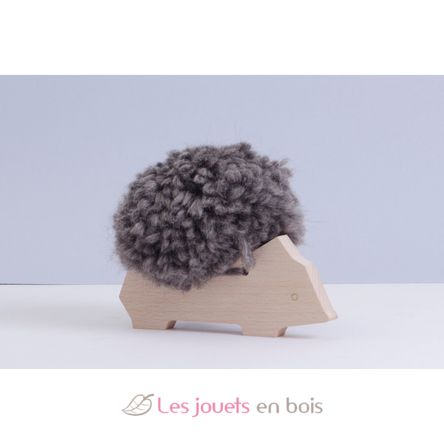 Hary the gray hedgehog JL-HAR001 Les Jouets Libres 5