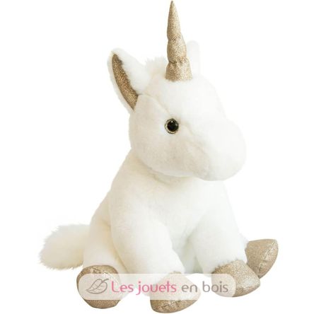 Gold Unicorn Plush 45 cm HO2769 Histoire d'Ours 1