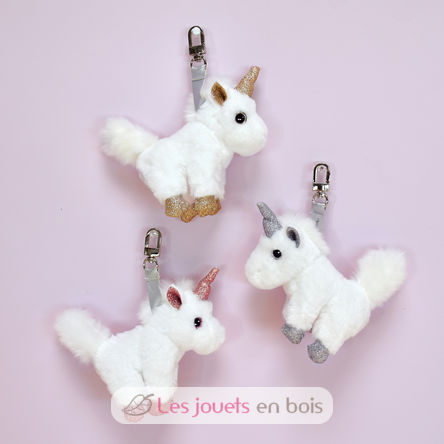 Keychains Gold Unicorn Plush HO2762 Histoire d'Ours 3