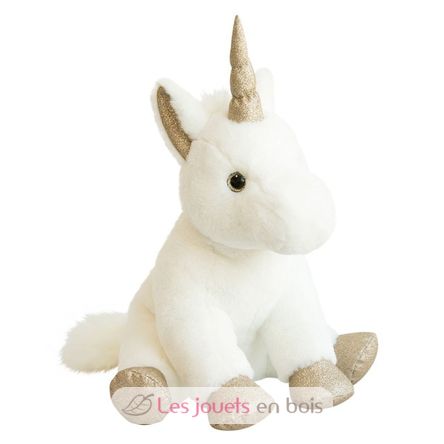 Gold Unicorn Plush 45 cm HO2769 Histoire d'Ours 1