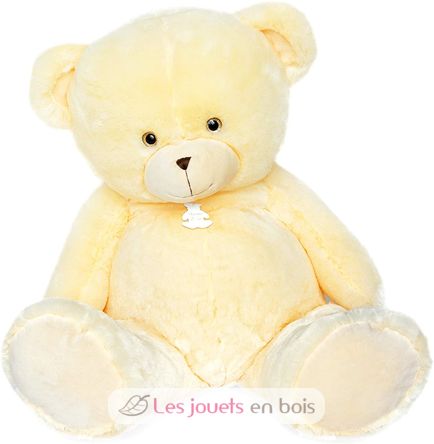 Teddy bear Bellydou cream 110 cm HO2898 Histoire d'Ours 1