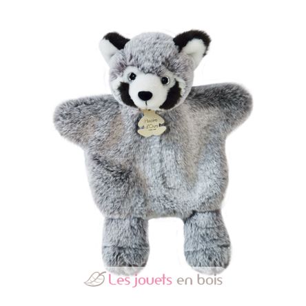 Gray panda hand puppet 25 cm HO3084 Histoire d'Ours 1