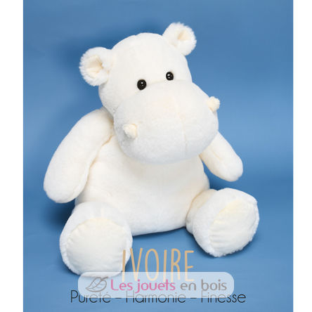 Hip Chic ivory hippo plush 25 cm HO3090 Histoire d'Ours 2