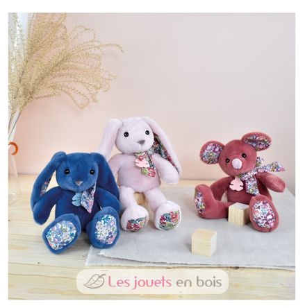 Blue Rabbit Plush 25 cm HO3120 Histoire d'Ours 4