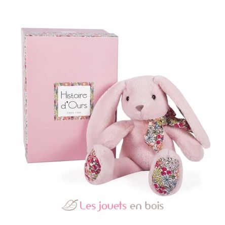 Light pink Rabbit Plush 25 cm HO3121 Histoire d'Ours 1