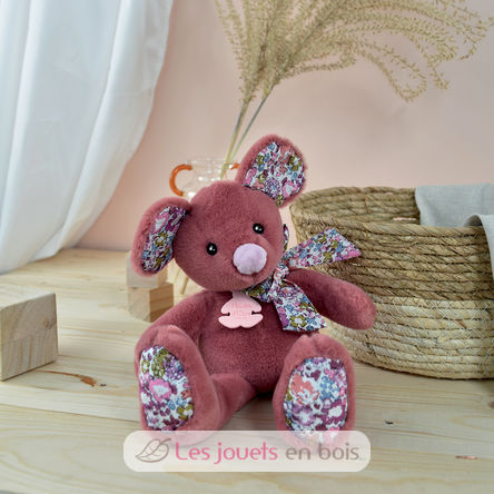 Terracotta mouse soft toy 25 cm HO3122 Histoire d'Ours 2