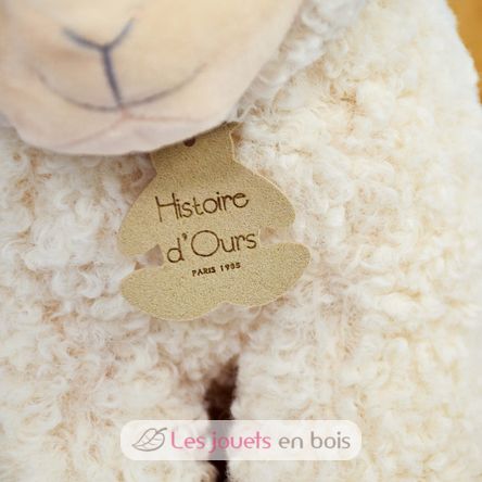 Plush lamb ivory 20 cm HO3128 Histoire d'Ours 2