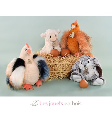 Plush hen 20 cm HO3161 Histoire d'Ours 3