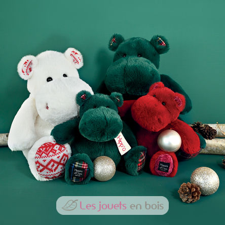 Hip Chic pine green hippo plush 25 cm HO3200 Histoire d'Ours 2