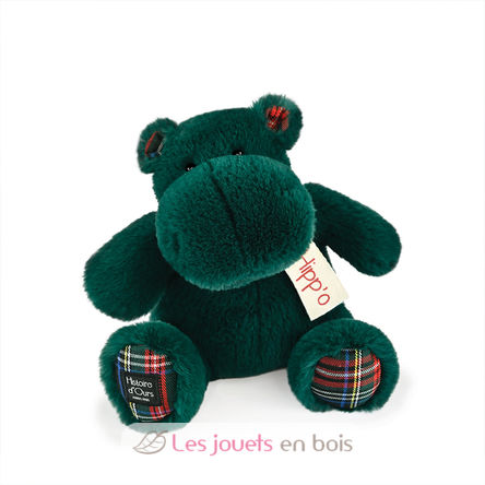 Hip Chic pine green hippo plush 25 cm HO3200 Histoire d'Ours 1