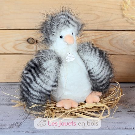 Plush hen white 20 cm HO3217 Histoire d'Ours 2