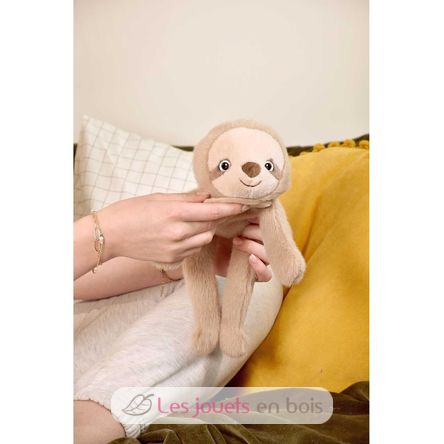 Magnetic plush sloth 30 cm HO3358 Histoire d'Ours 4