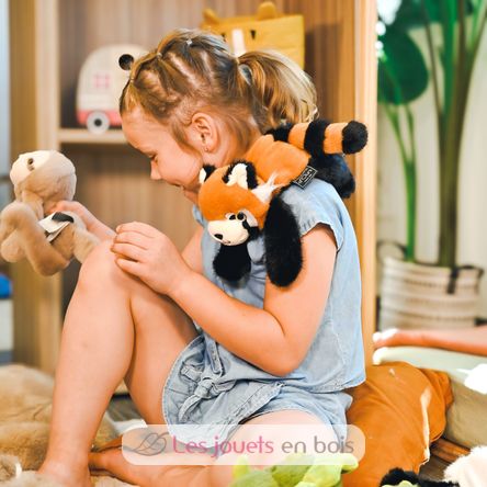 Magnetic plush red panda 30 cm HO3360 Histoire d'Ours 9