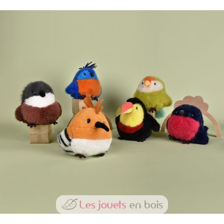 Sparrow bird plush toy 15 cm HO3441 Histoire d'Ours 6