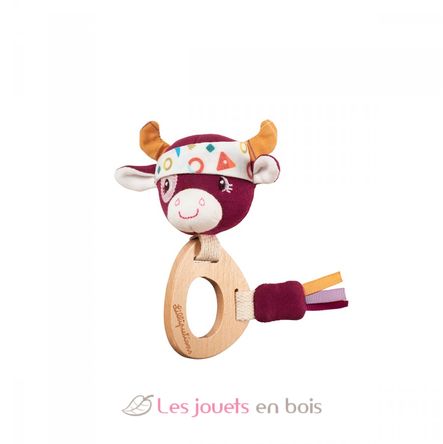 JOE Hochet en bois ECO - Jouets - Lilliputiens - FOX & Cie