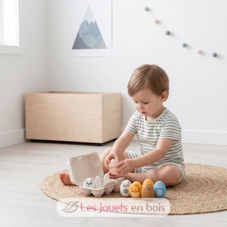 Silicone egg rattles LL052-001 Little L 4