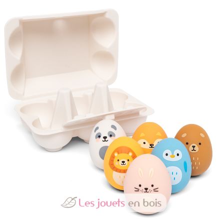 Silicone egg rattles LL052-001 Little L 1