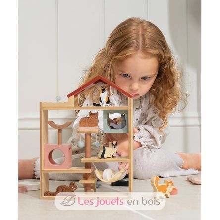 Purrfect Stay Cat Hotel TL8169 Tender Leaf Toys 5