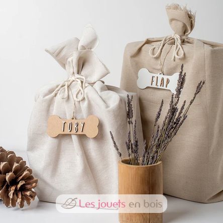 Customizable Bone Christmas Decoration white wood VI-HU11 Vintiun 7