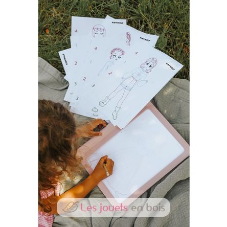 Kidydraw-Pro Fashion Light Tablet KW-KIDYDRAW-PRO-PI Kidywolf 8