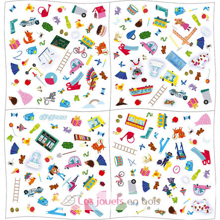 Seek-and-Find Letters Game J02436 Janod 3