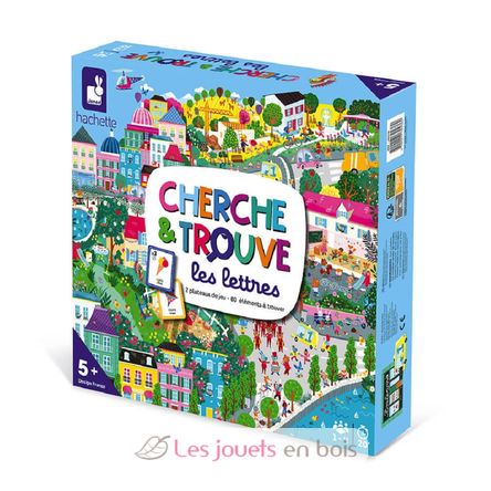 Seek-and-Find Letters Game J02436 Janod 1