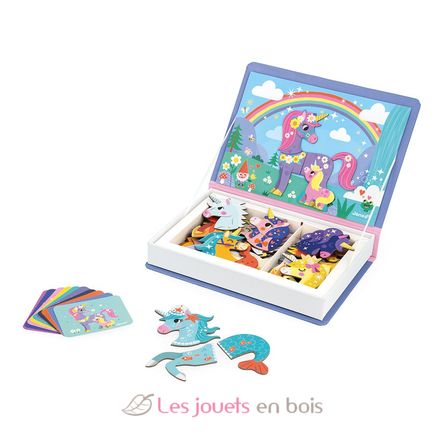 Magnéti'book Unicorns J02584 Janod 2