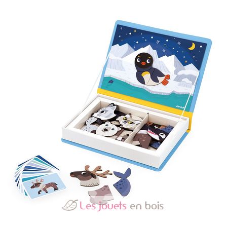 Magnéti'book Polar Animals J02599 Janod 2