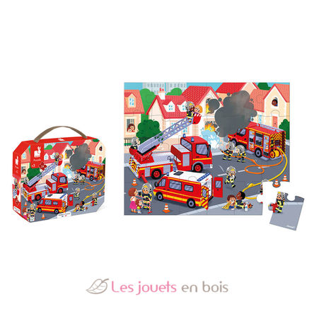 Puzzle Firefighters 24 pcs J02605 Janod 3