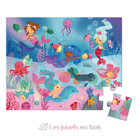 Puzzle Mermaids 24 pcs J02613 Janod 2